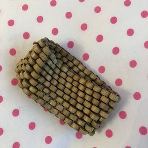 Chunky Wooden Bead Bangle